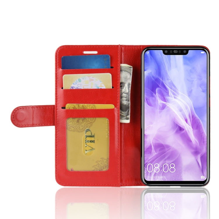 Crazy Horse Texture Horizontal Flip Leather Case for Huawei nova 3, with Wallet & Holder & Card Slots