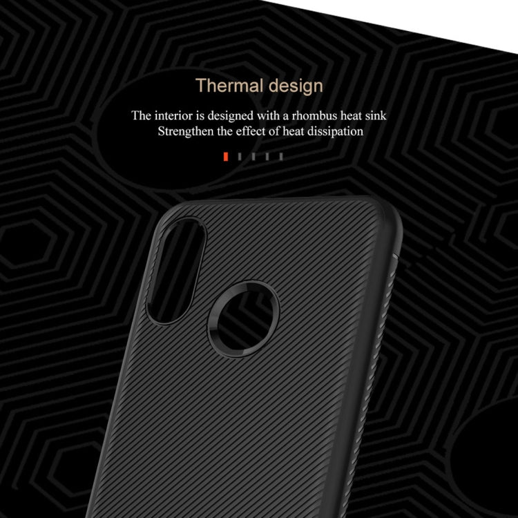 lenuo Leshen Series Stripe Texture TPU Case for Huawei nova 3 (Blue)