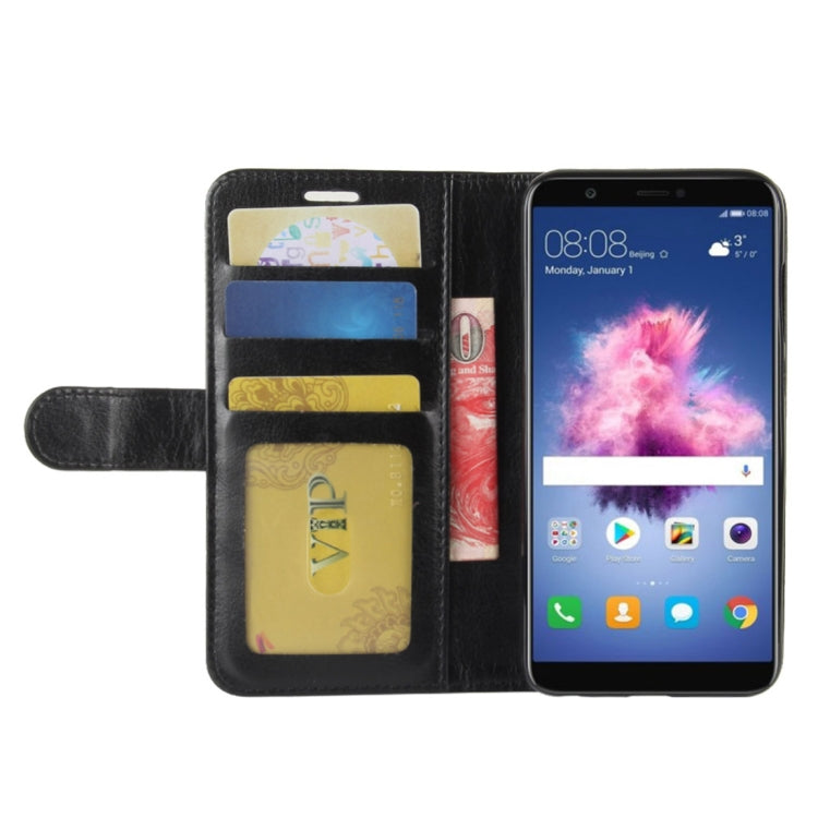 For Huawei Enjoy 7S / P Smart Crazy Horse Texture Horizontal Flip Leather Case with Holder & Card Slots & Wallet