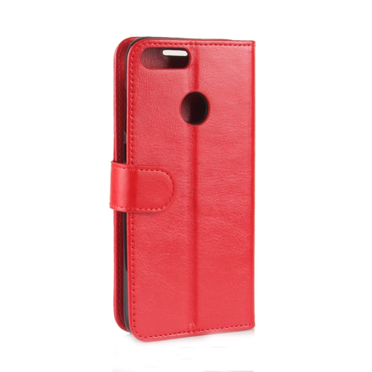 For Huawei Honor 9 Lite Crazy Horse Texture Horizontal Flip Leather Case with Holder & Card Slots & Wallet