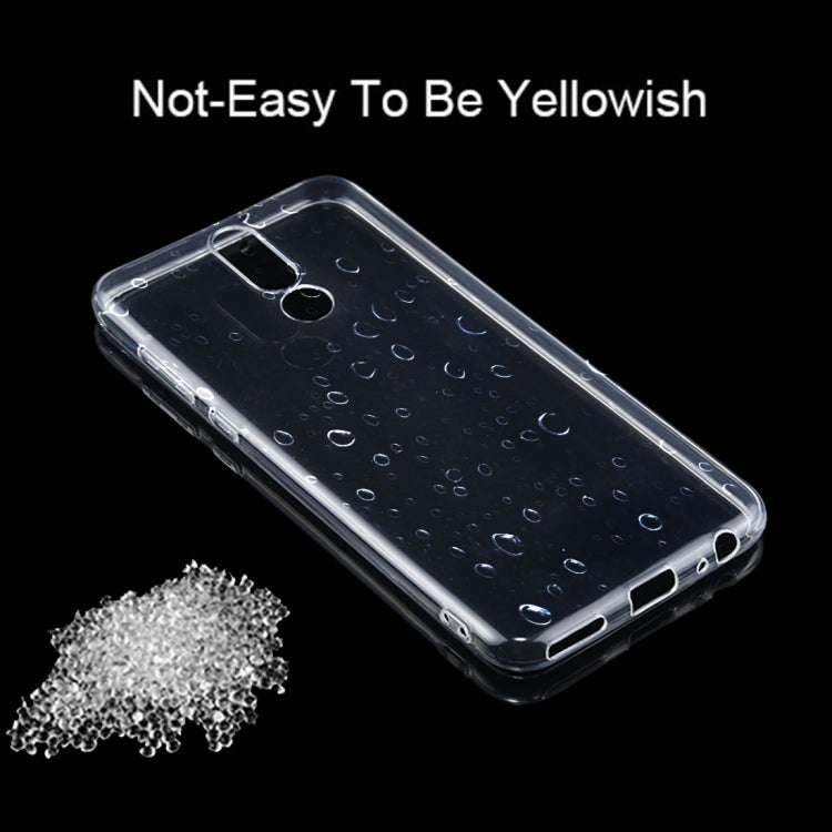 50 PCS 0.75mm Transparent TPU Case for Huawei Maimang 6 / Mate 10 Lite