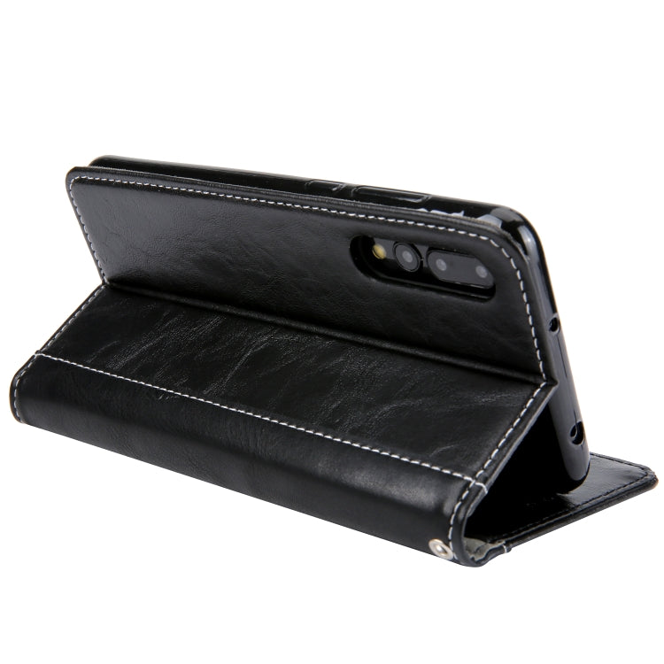 Retro Book Design Horizontal Flip PU Leather Case for Huawei P20 Pro, with Holder & Card Slots