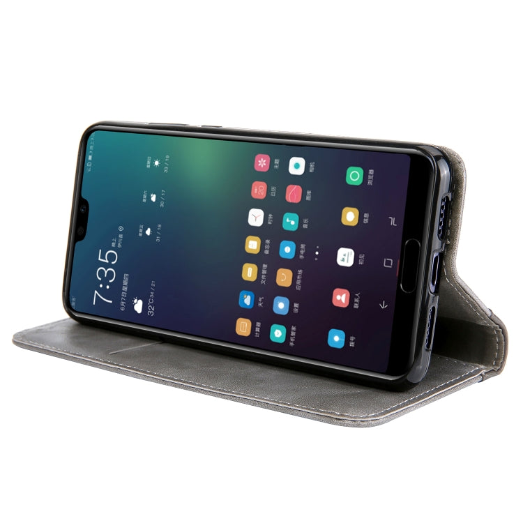 Retro Book Design Horizontal Flip PU Leather Case for Huawei P20 Pro, with Holder & Card Slots