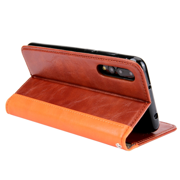 Retro Book Design Horizontal Flip PU Leather Case for Huawei P20 Pro, with Holder & Card Slots