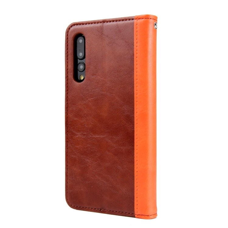 Retro Book Design Horizontal Flip PU Leather Case for Huawei P20 Pro, with Holder & Card Slots