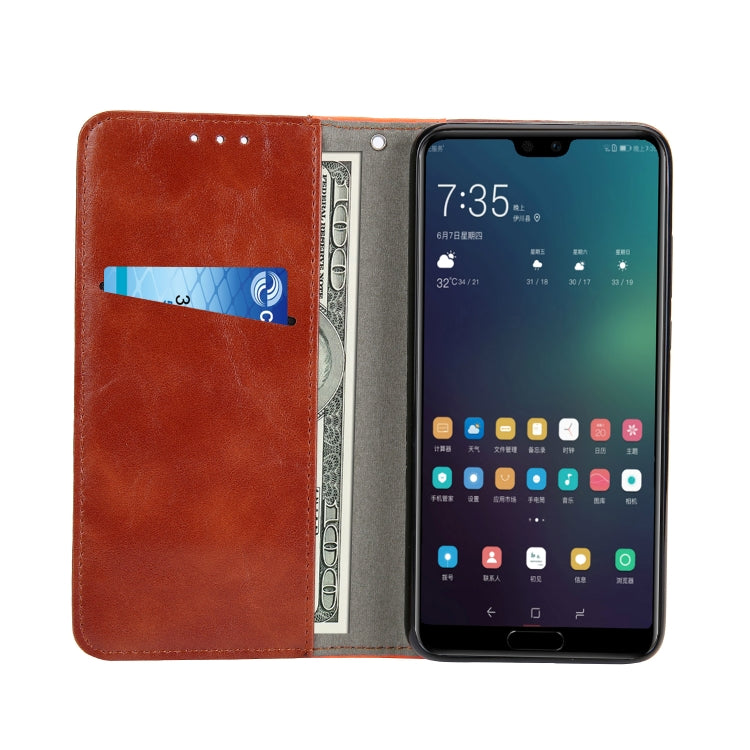 Retro Book Design Horizontal Flip PU Leather Case for Huawei P20 Pro, with Holder & Card Slots