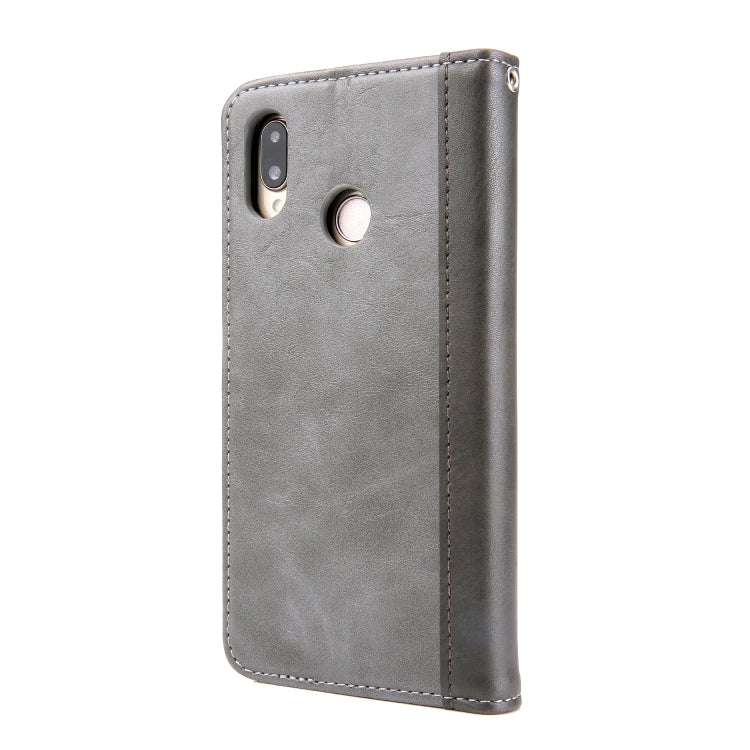 Retro Book Design Horizontal Flip PU Leather Case for Huawei P20 Lite / Nova 3e, with Holder & Card Slots