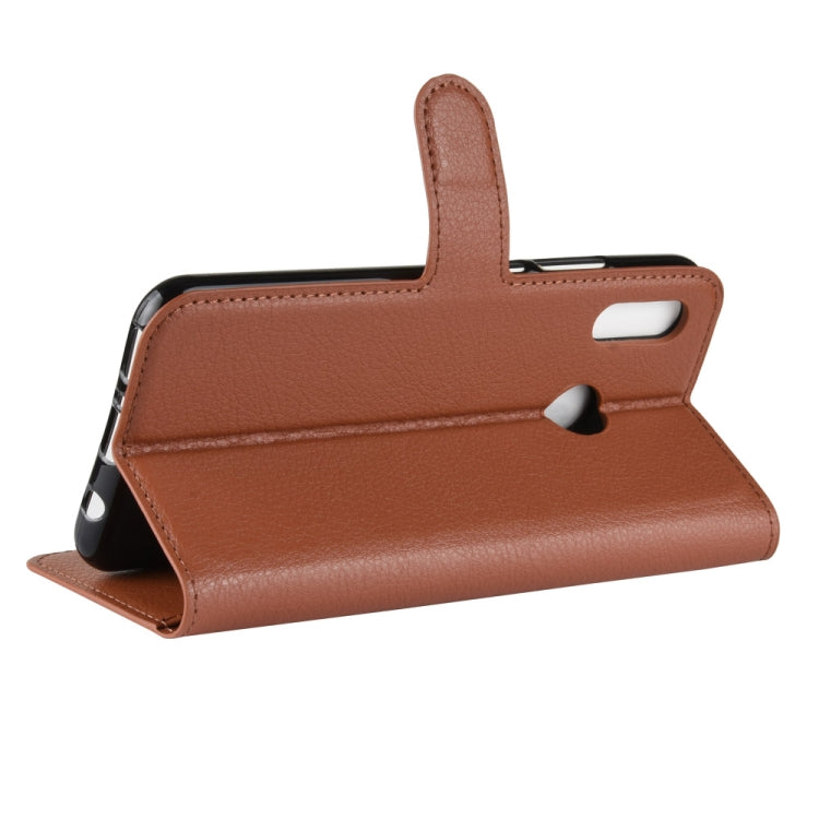 Litchi Texture Horizontal Flip Leather Case for Huawei Nova 3, with Wallet & Holder & Card Slots