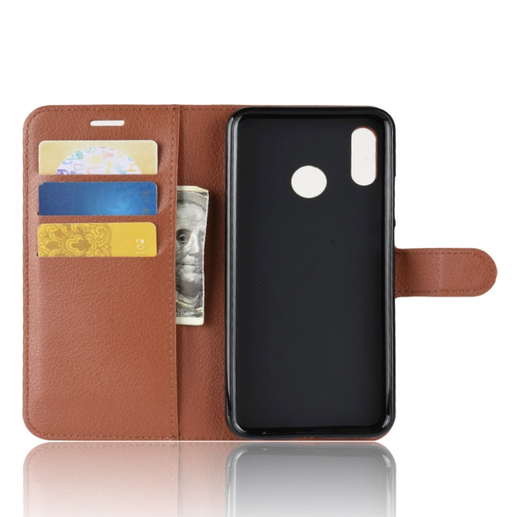 Litchi Texture Horizontal Flip Leather Case for Huawei Nova 3, with Wallet & Holder & Card Slots