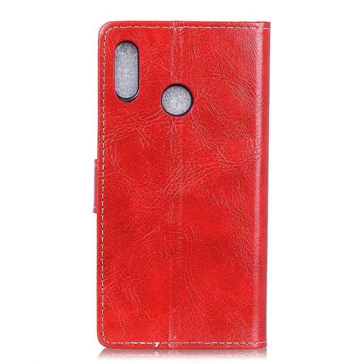 Retro Crazy Horse Texture Horizontal Flip Leather Case for Huawei Honor 8X / Honor View 10 Lite, with Holder & Card Slots & Photo Frame