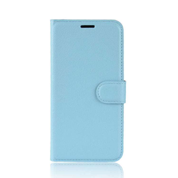 Litchi Texture Horizontal Flip Leather Case for Huawei Honor 8X, with Holder & Card Slots & Wallet & Photo Frame