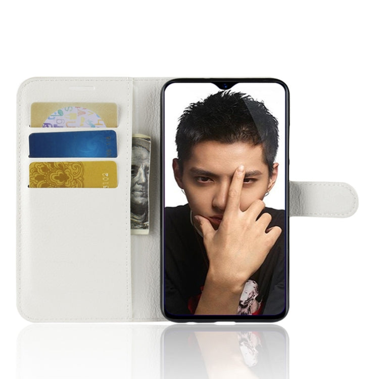 Litchi Texture Horizontal Flip Leather Case for Huawei Honor 8X, with Holder & Card Slots & Wallet & Photo Frame