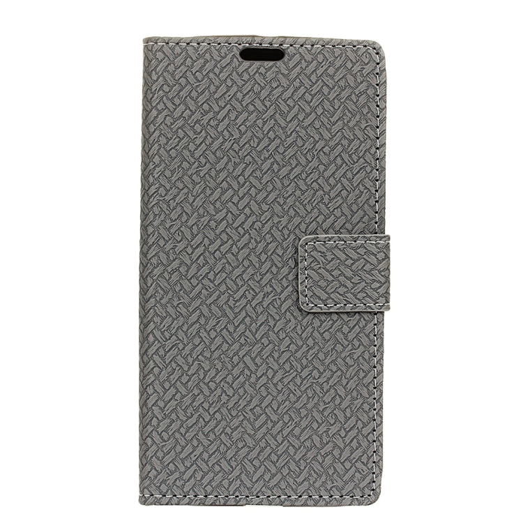 Knit Texture Horizontal Flip Leather Case for Huawei Y5 2018 / Y5 Prime 2018 / Honor 7S / Honor Play 7, with Holder & Card Slots & Photo Frame