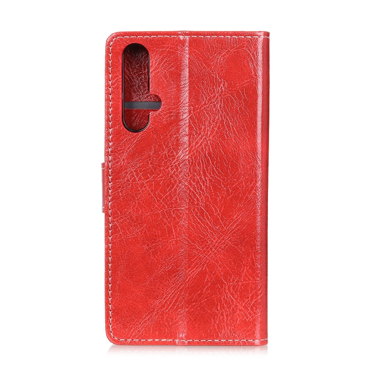 Magnetic Retro Crazy Horse Texture Horizontal Flip Leather Case for Huawei Nova 5, with Holder & Card Slots & Wallet