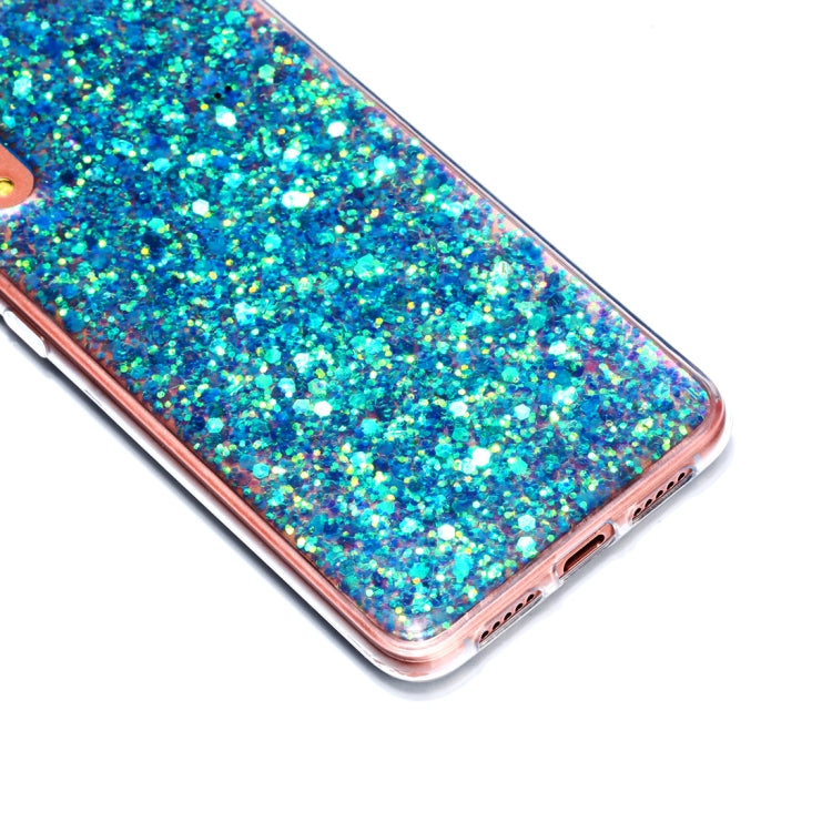 Colorful Glitter Powder Style Protective Soft Cover for Huawei P20
