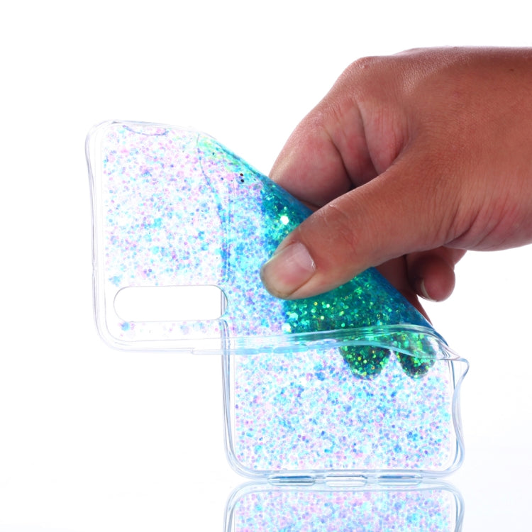 Colorful Glitter Powder Style Protective Soft Cover for Huawei P20