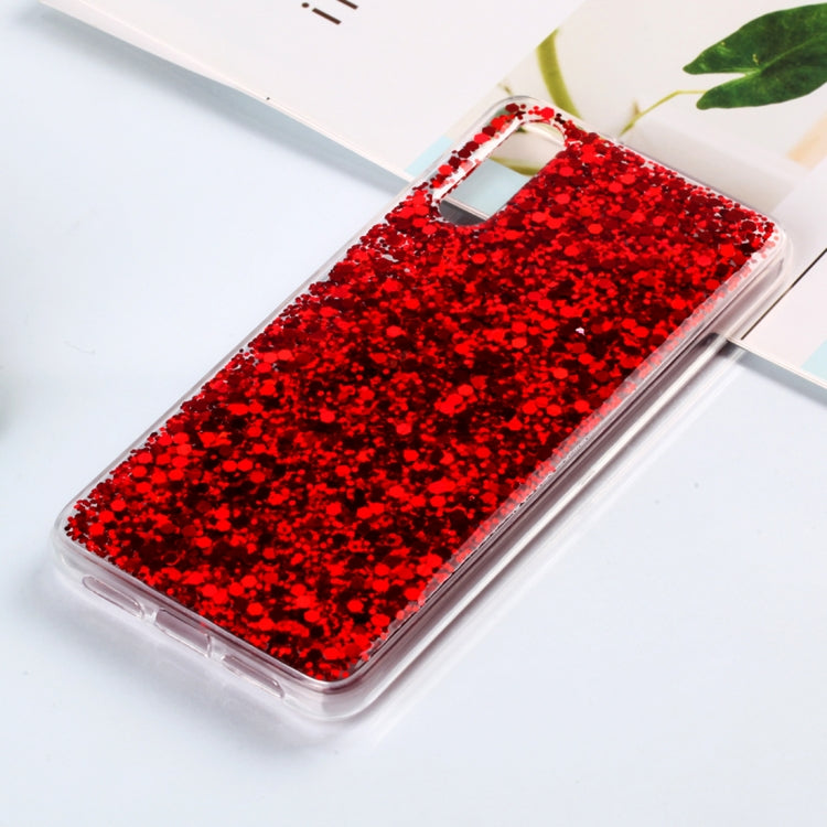 Colorful Glitter Powder Style Protective Soft Cover for Huawei P20