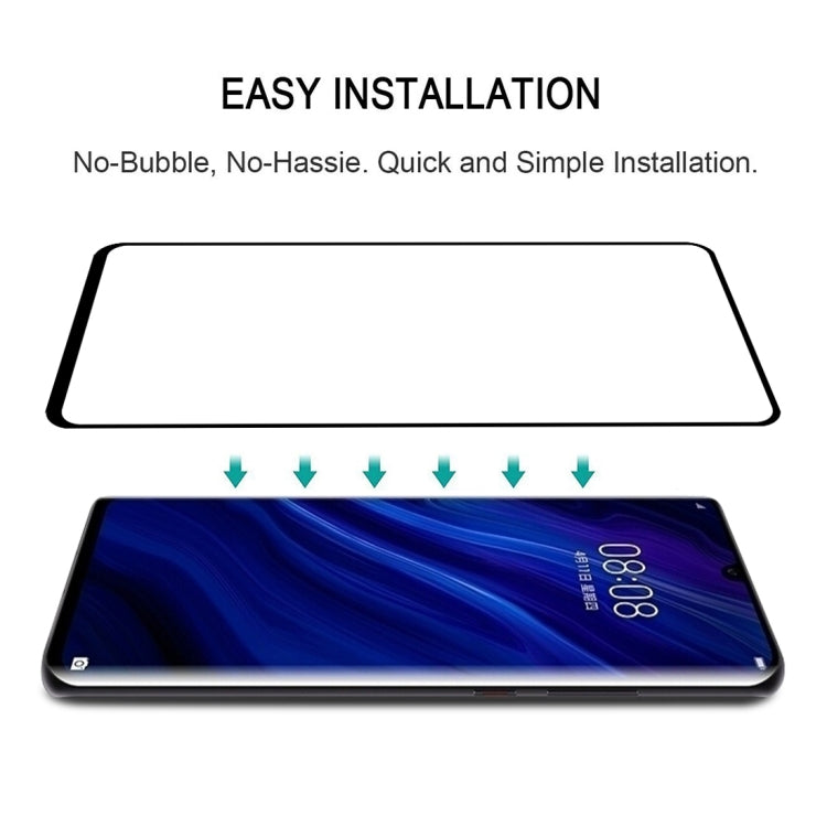 Edge Glue 3D Full Screen Tempered Glass Film for Huawei P30 Pro