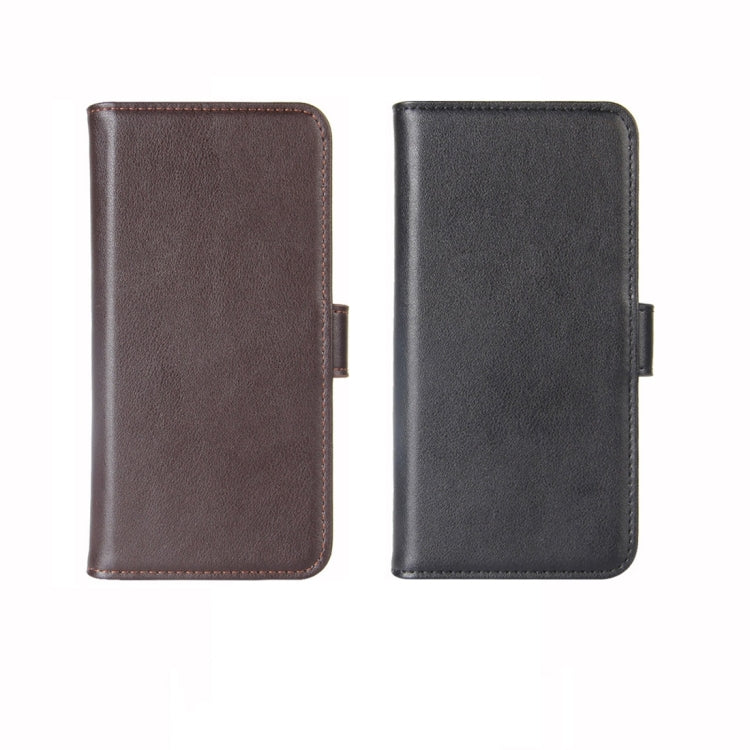 Horizontal Flip Genuine Leather Case for Huawei Mate 20 Pro, with Card Slots & Holder & Wallet