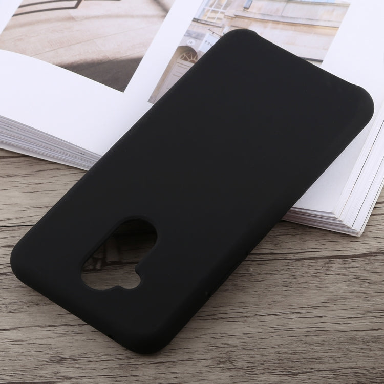 Solid Color Full Coverage Liquid Silicone Back Case for Huawei Mate 20 Lite