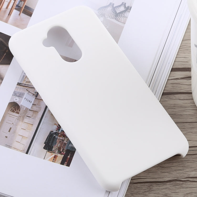 Solid Color Full Coverage Liquid Silicone Back Case for Huawei Mate 20 Lite