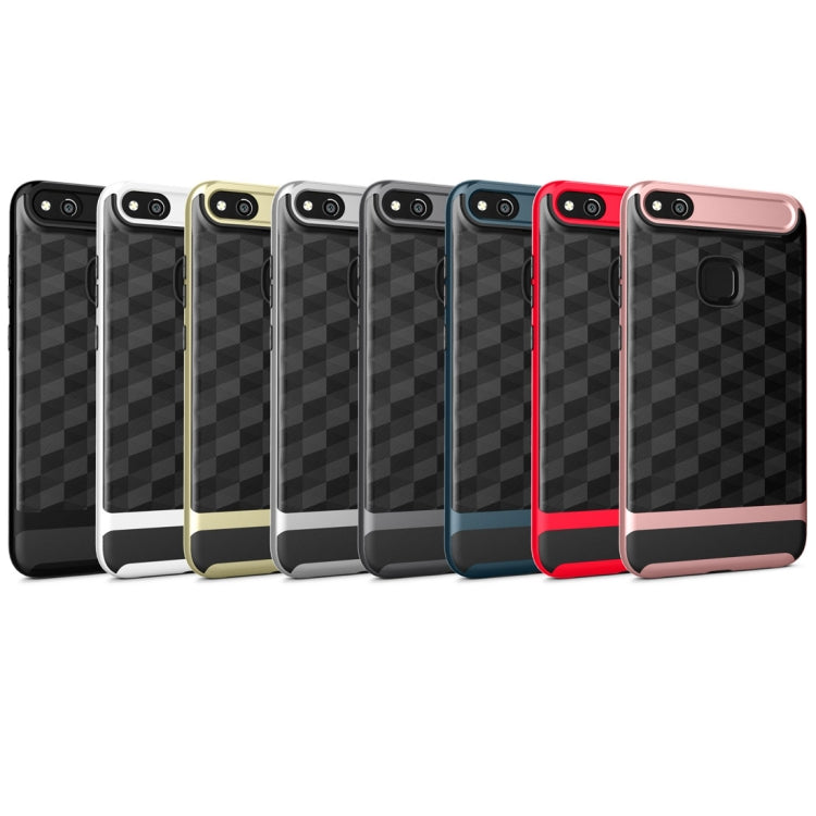 For Huawei P10 Lite 3D Diamond TPU+PC Protective Combination Case