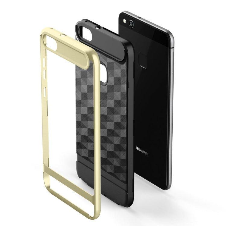 For Huawei P10 Lite 3D Diamond TPU+PC Protective Combination Case