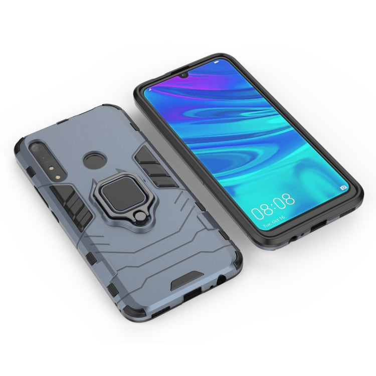 PC + TPU Shockproof Protective Case for Huawei P Smart Z / Y9 Prime (2019), with Magnetic Ring Holder