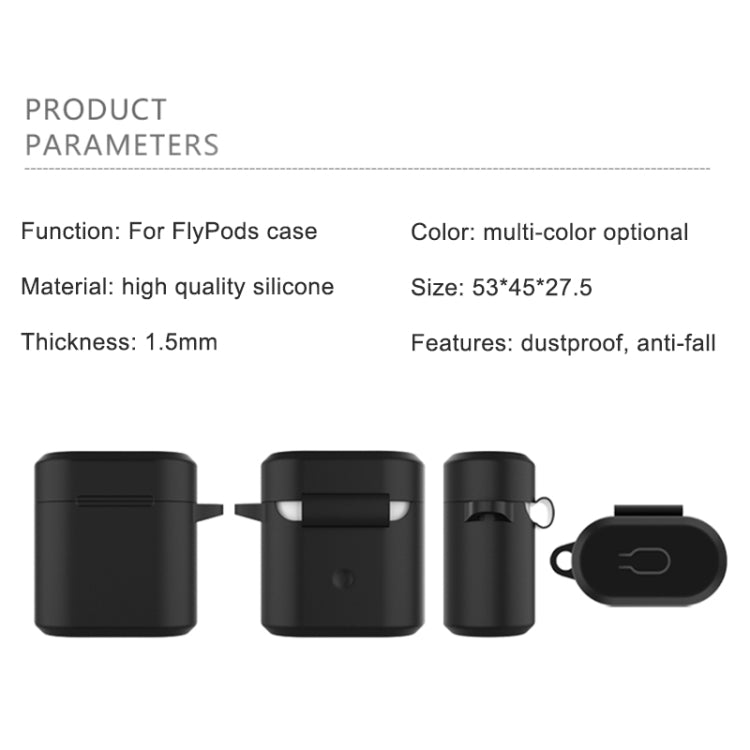 Silicone Charging Box Silicone Protective Case for Huawei Honor FlyPods / FlyPods Pro / FreeBuds2 / FreeBuds2 Pro