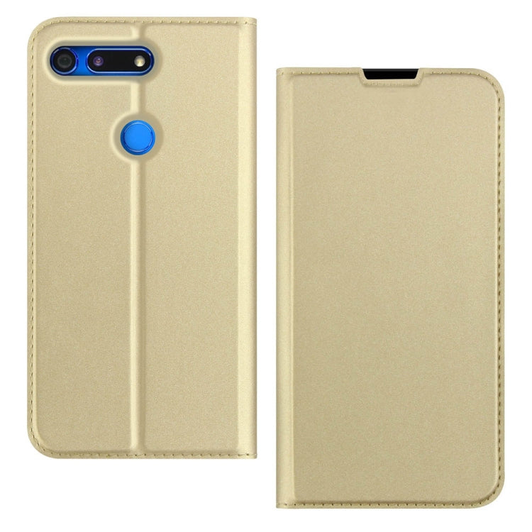 DZGOGO ISKIN Series Slight Frosted PU+ TPU Case for Huawei Honor View 20