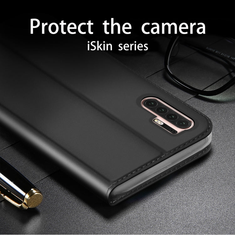 DZGOGO ISKIN Series Slight Frosted PU+ TPU Case for Huawei P30 Pro