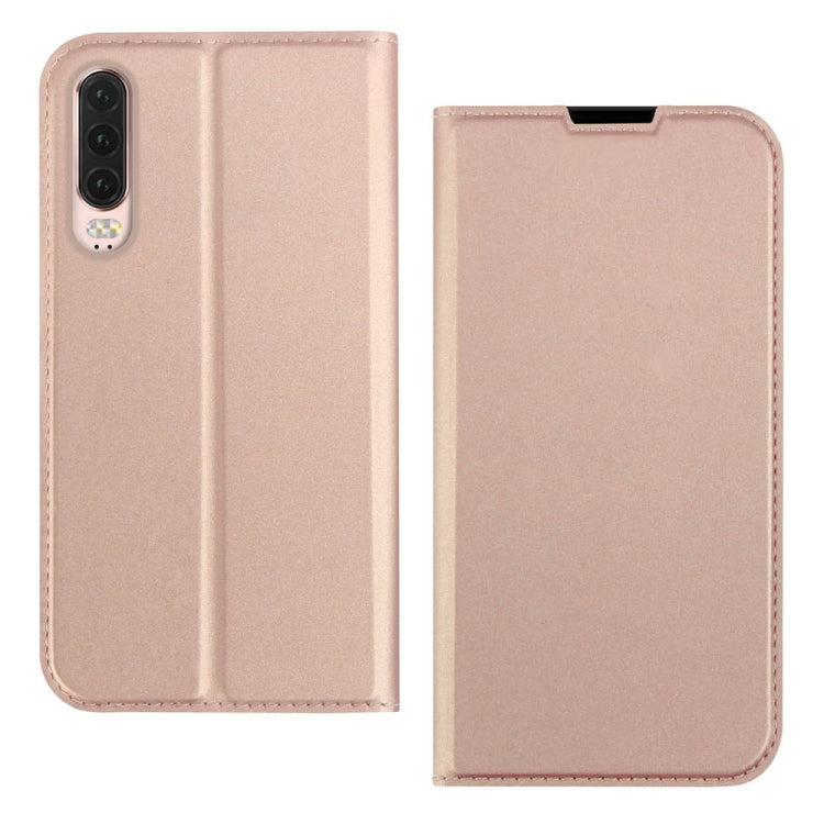 DZGOGO ISKIN Series Slight Frosted PU+ TPU Case for Huawei P30