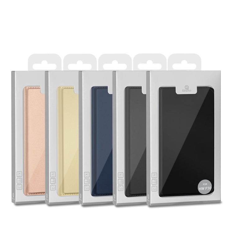 DZGOGO ISKIN Series Slight Frosted PU+ TPU Case for Huawei P30