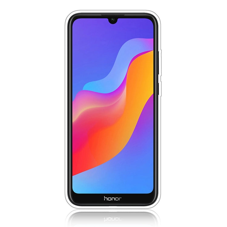 Glittery Powder Shockproof TPU Protective Case for Huawei Honor Play 8A, with 360 Degree Rotation Ring Holder