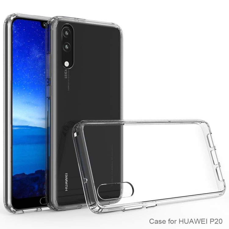 Scratchproof TPU + Acrylic Protective Case for Huawei P20