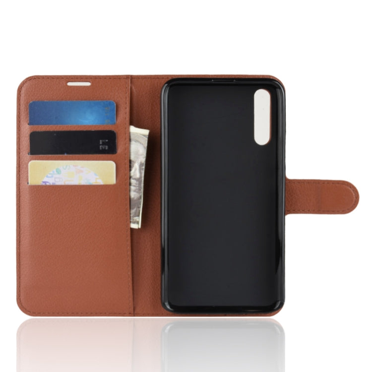 Litchi Texture Horizontal Flip Leather Case for Huawei Honor Magic 2, with Holder & Card Slots & Wallet