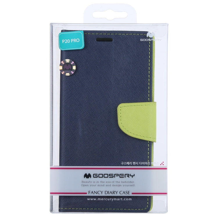 GOOSPERY FANCY DIARY Horizontal Flip PU Leather Case for Huawei P20 Pro, with Holder & Card Slots & Wallet