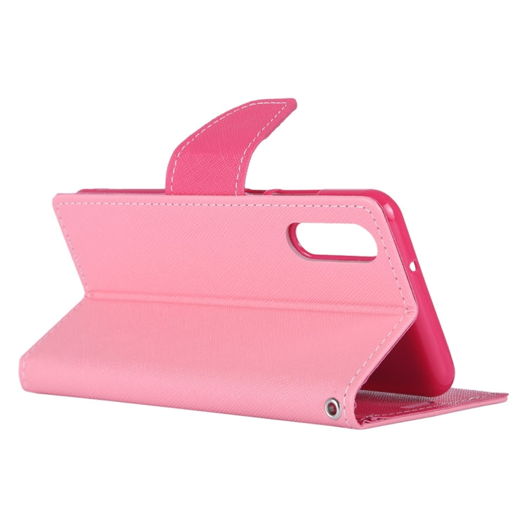 GOOSPERY FANCY DIARY Horizontal Flip PU Leather Case for Huawei P20, with Holder & Card Slots & Wallet