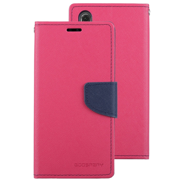 GOOSPERY FANCY DIARY Horizontal Flip PU Leather Case for Huawei P20, with Holder & Card Slots & Wallet