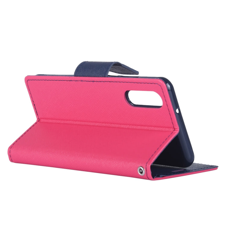 GOOSPERY FANCY DIARY Horizontal Flip PU Leather Case for Huawei P20, with Holder & Card Slots & Wallet