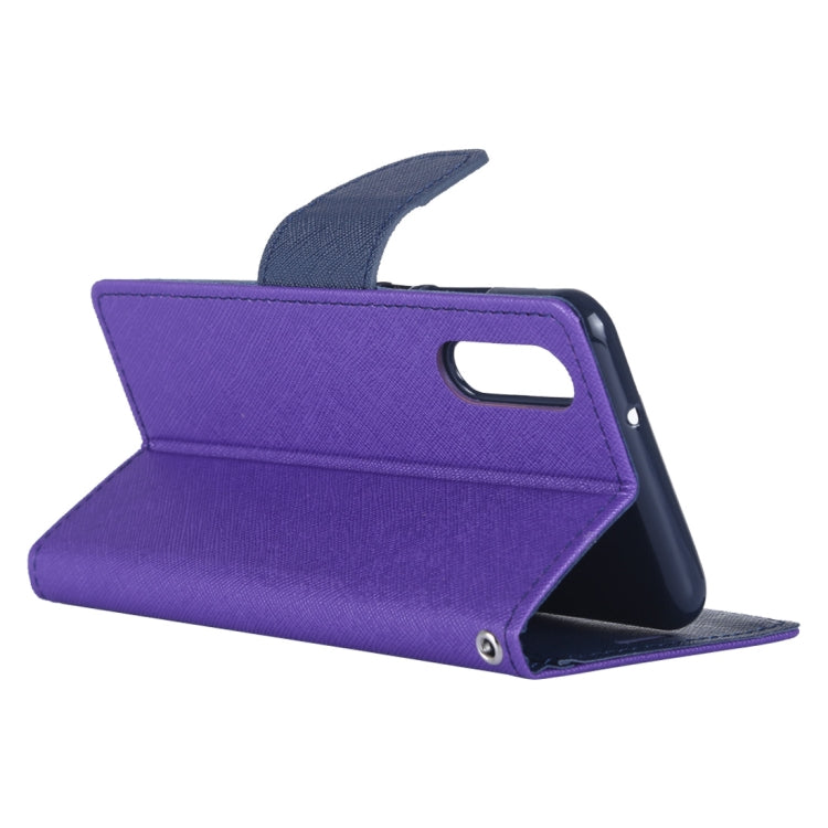 GOOSPERY FANCY DIARY Horizontal Flip PU Leather Case for Huawei P20, with Holder & Card Slots & Wallet