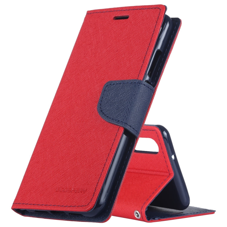 GOOSPERY FANCY DIARY Horizontal Flip PU Leather Case for Huawei P20, with Holder & Card Slots & Wallet