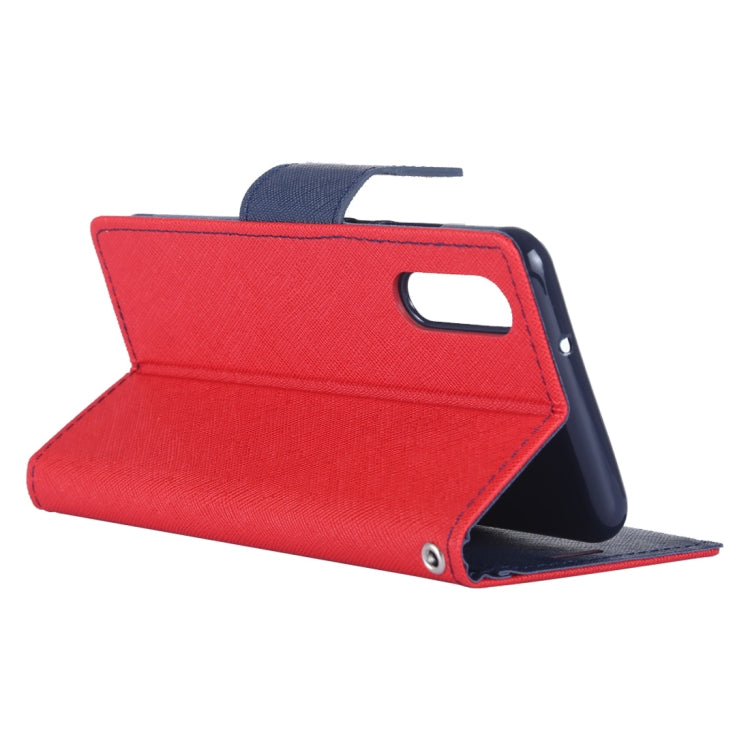 GOOSPERY FANCY DIARY Horizontal Flip PU Leather Case for Huawei P20, with Holder & Card Slots & Wallet