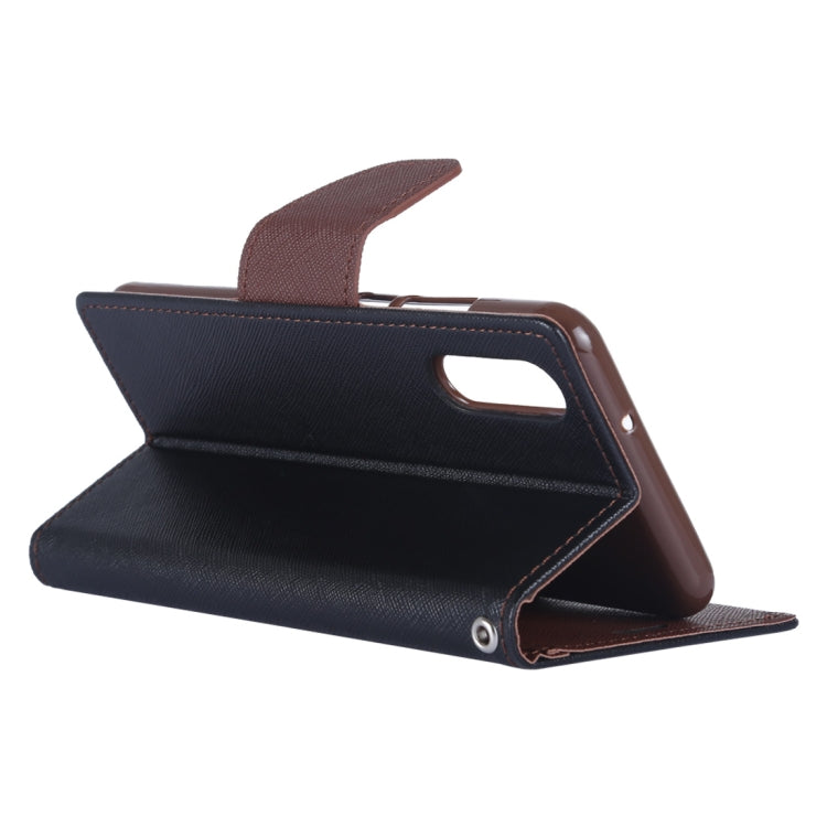 GOOSPERY FANCY DIARY Horizontal Flip PU Leather Case for Huawei P20, with Holder & Card Slots & Wallet