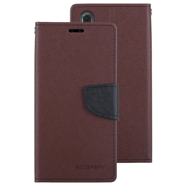 GOOSPERY FANCY DIARY Horizontal Flip PU Leather Case for Huawei P20, with Holder & Card Slots & Wallet