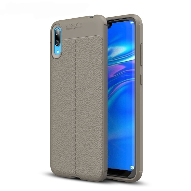 Litchi Texture TPU Shockproof Case for Huawei Enjoy 9