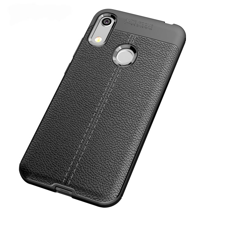 Litchi Texture TPU Shockproof Case for Huawei Honor 8A