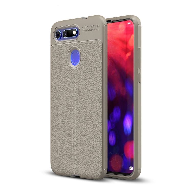 Litchi Texture TPU Shockproof Case for Huawei Honor V20