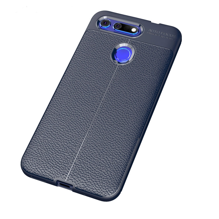 Litchi Texture TPU Shockproof Case for Huawei Honor V20