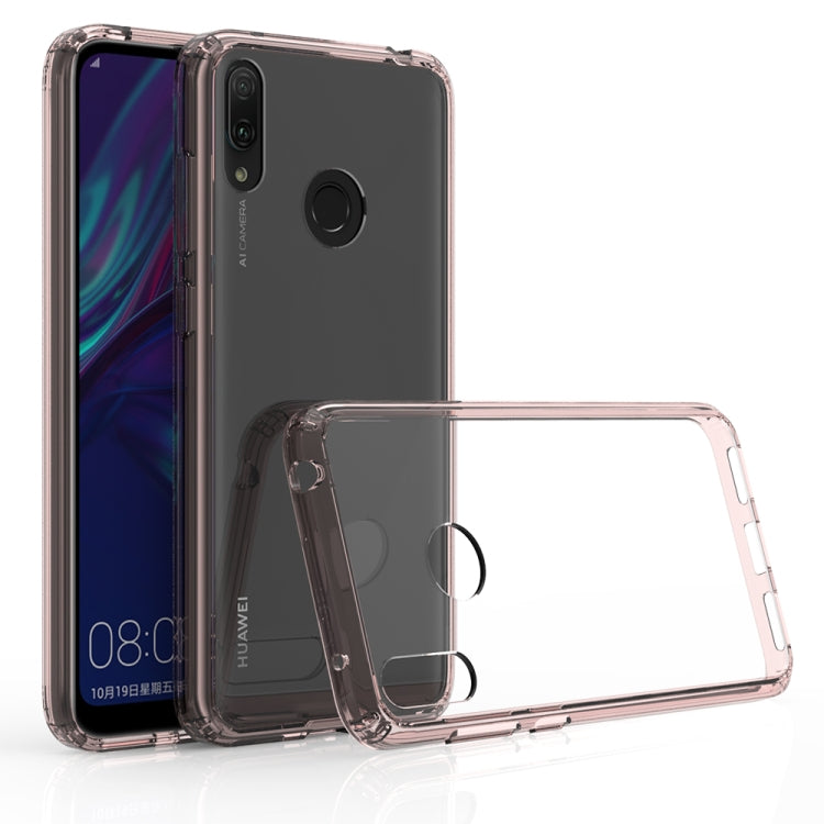 Scratchproof TPU + Acrylic Protective Case for Huawei Y7